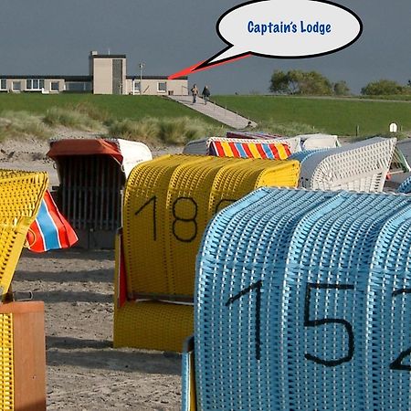 Apartment Captain'S Lodge Norddeich  Exterior foto